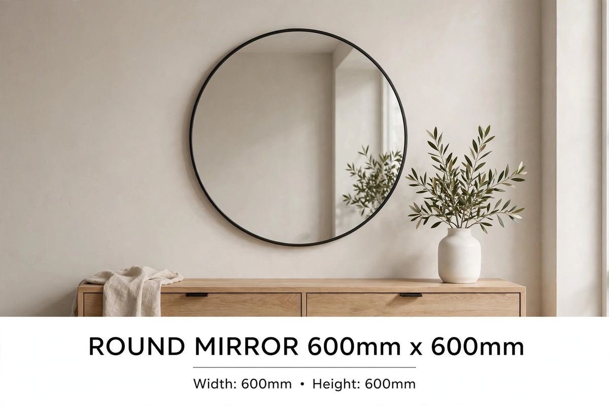 600mm Round Mirror.
