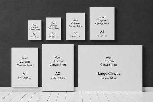 Large Custom Canvas Print 100cm x 150cm